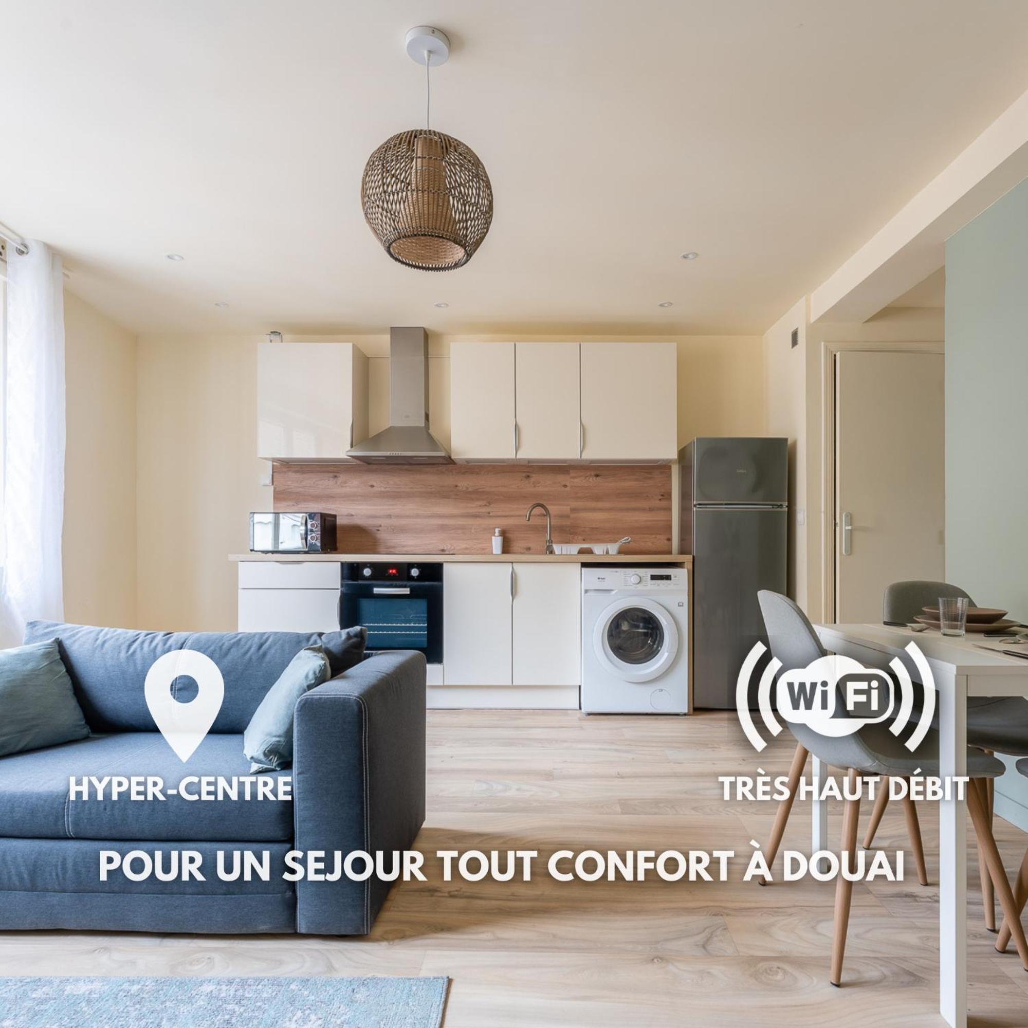 * Le Chic * Centre Ville Douai- 500M Place D'Armes Екстериор снимка